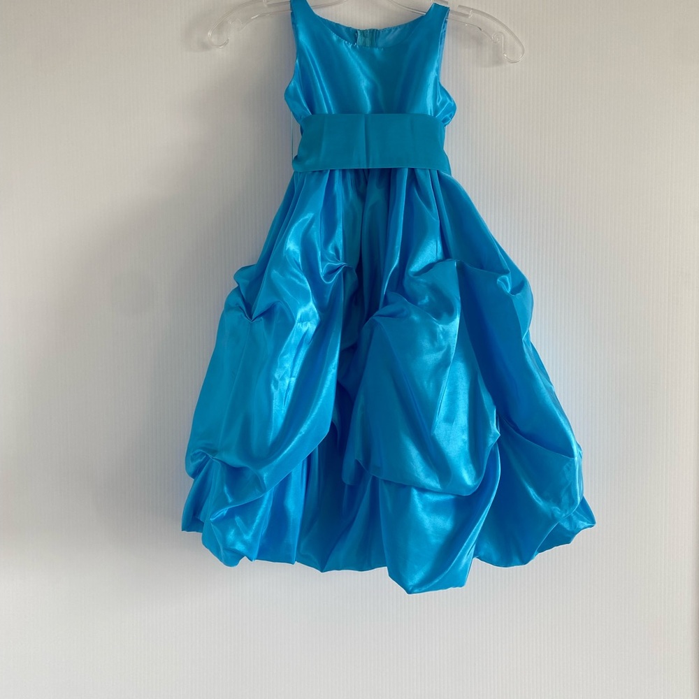 - Elegant Blue Kids  dress - 4y